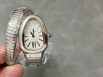 Bvlgari Serpenti Tubogas Watch in Silver