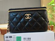 Chanel Vanity with CC Chain Black Caviar - 16x8x10cm - 2