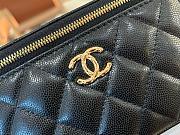 Chanel Vanity with CC Chain Black Caviar - 16x8x10cm - 3