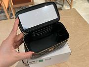 Chanel Vanity with CC Chain Black Caviar - 16x8x10cm - 4