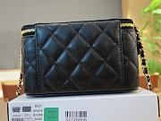 Chanel Vanity with CC Chain Black Caviar - 16x8x10cm - 6