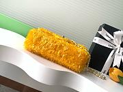 Chanel Flap with yellow sequin calfskin Bag - 21x14x8cm - 6
