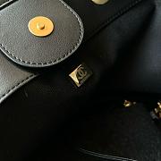 Chanel maxi shopping bag wool gold tone metal - 31x52x28x17cm - 2