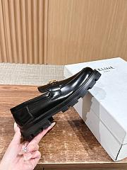 Celine Margaret loafer with a Triomphe logo in polished bull leather - 4