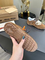 Miumiu & New Balance 530 SL Cinnamon Sneakers - 3