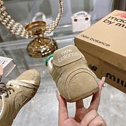 Miumiu & New Balance 530 SL Ecru suede sneakers - 3