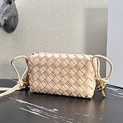 Bottega Veneta Mini Loop camera bag in Almond - 17x10x6cm - 3