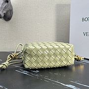 Bottega Veneta Mini Loop camera bag in Travertine - 17x10x6cm - 5
