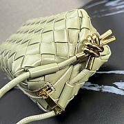 Bottega Veneta Mini Loop camera bag in Travertine - 17x10x6cm - 3