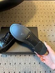 YSL Le Loafer penny loafers in black eel leather - 3
