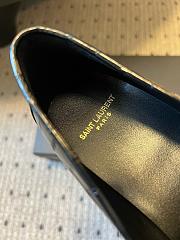 YSL Le Loafer penny loafers in black eel leather - 4