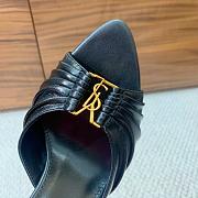 YSL BABYLONE MULES IN SMOOTH LEATHER in Black - 4