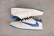 Jordan 1 Retro Low OG SP Fragment x Travis Scott Sail Military Blue DM7866-104 - 1