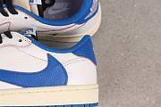 Jordan 1 Retro Low OG SP Fragment x Travis Scott Sail Military Blue DM7866-104 - 4
