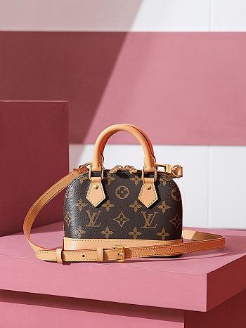 Louis Vuitton M82717 Nano Alma - 18x12x8cm