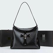 Chrome Hearts Pink Chocolate Lyon Bag 40x12x34cm - 4