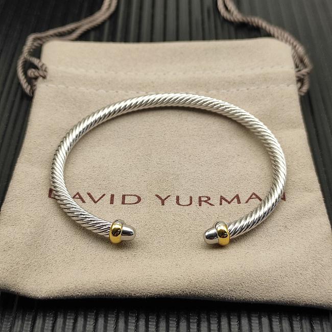 David Yurman Oval Bracelet Silver - 1