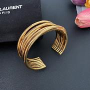Saint Laurent Vintage Coil Bracelet - 4