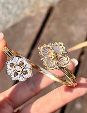 OPERA TULLE yellow and white gold bracelet set with mother of pearl - 6