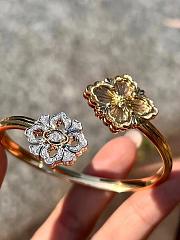OPERA TULLE yellow and white gold bracelet set with mother of pearl - 1