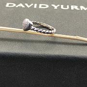 David Yurman Petite Pave Heart Stack Ring with Diamonds - 6