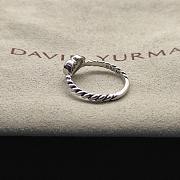 David Yurman Petite Pave Heart Stack Ring with Diamonds - 4