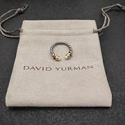 David Yurman Double Pearl Mixed-Metal Cable Ring - 4