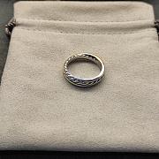 David Yurman Crossover Two-Row Ring in Sterling Silver with 14K Yellow Gold, 7.5mm - 2