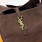 YSL LE 5 SUPPLE SUEDE MİNİ 23x22x8cm - 4