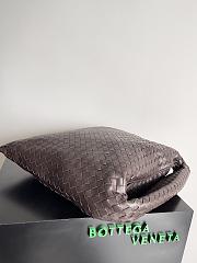 Bottega Veneta Large Hop Shoulder Bag  Brown53x24x13cm - 5