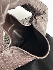 Bottega Veneta Large Hop Shoulder Bag  Brown53x24x13cm - 4