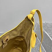 Miu Miu Small Leather Bucket Bag 16x22x8 - 6