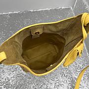 Miu Miu Small Leather Bucket Bag 16x22x8 - 3