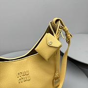 Miu Miu Large Leather Bucket Bag 23x30x13cm - 5