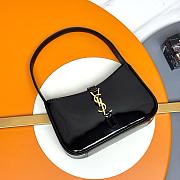 YSL Le 5 à 7 mini patent-leather shoulder bag 19x11.5x4.5cm - 1