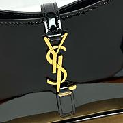 YSL Le 5 à 7 mini patent-leather shoulder bag 19x11.5x4.5cm - 4