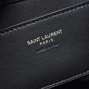 YSL Le 5 à 7 mini patent-leather shoulder bag 19x11.5x4.5cm - 2