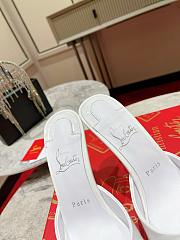 Christian Louboutin Bridal Me Dolly Patent Leather Mules with 10cm Heels - 2
