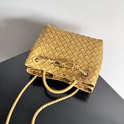 BOTTEGA VENETA  Andiamo Small Intrecciato leather tote bag 25x22x10.5cm - 5