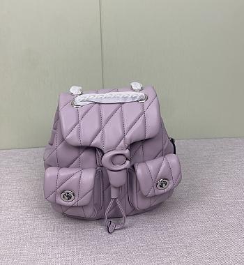 Coach Tabby Backpack With Pillow Quilting 21x10x20cm 01