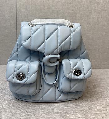 Coach Tabby Backpack With Pillow Quilting 21x10x20cm 04