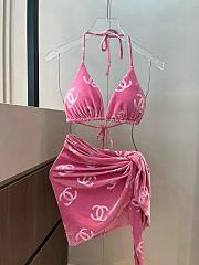 Chanel Corduroy Classic Bikini - 1