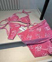 Chanel Corduroy Classic Bikini - 4