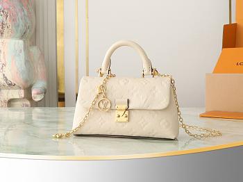 Louis VuittonNano Madeleine milk white 21x12.5x6
