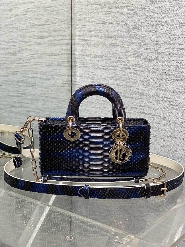 Lady Dior Dior Lady D'Joy Python Bag 22cm 001 - 1