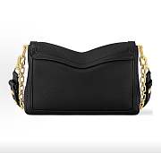 Louis Vuitton Dauphine Soft Bag (Black) 24x17x9cm - 5