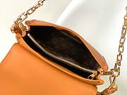 Louis Vuitton Dauphine Soft Bag Orange 24x17x9cm - 6