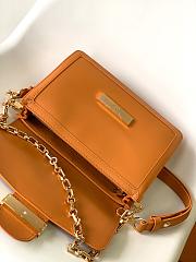 Louis Vuitton Dauphine Soft Bag Orange 24x17x9cm - 3