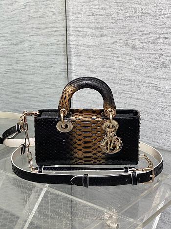 Lady Dior Dior Lady D'Joy Python Bag 22cm 002