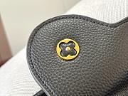 Louis Vuitton Canvas Taurillon Capucines MM Black 27x21x10cm - 3